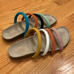 Charlotte Stone Gloria Sandals in Confetti
